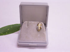 EINZELNER OHRSTECKER 8 KARAT/ 333 GOLD MIT DIAMANT