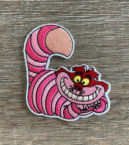 Cheshire cat patch aufnäher - cheshire,