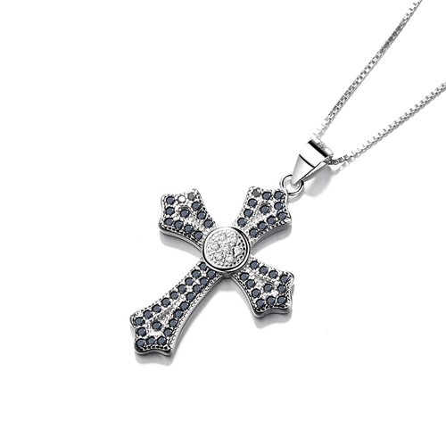 Kreuz halskette 925 sterling - halskette,