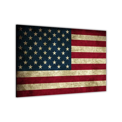 Amerikanische flagge leinwand - amerikanische,