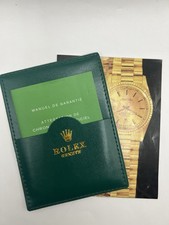Rolex Etui/Kartenhalter Mit Broschüre  