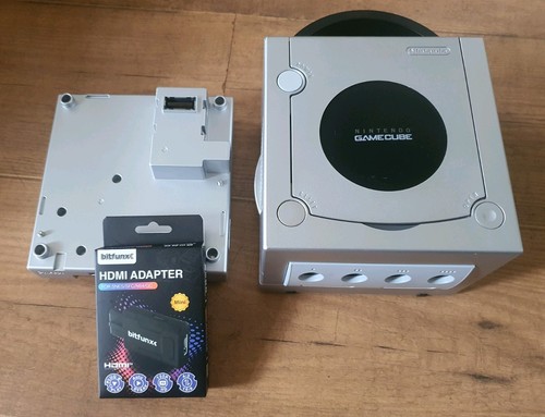 Gamecube platin silber konsole - gamecube,