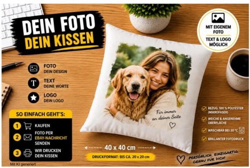 Fotokissen personalisiert mit - fotokissen,