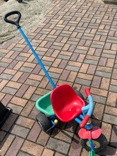 kinderdreirad mit schubstange