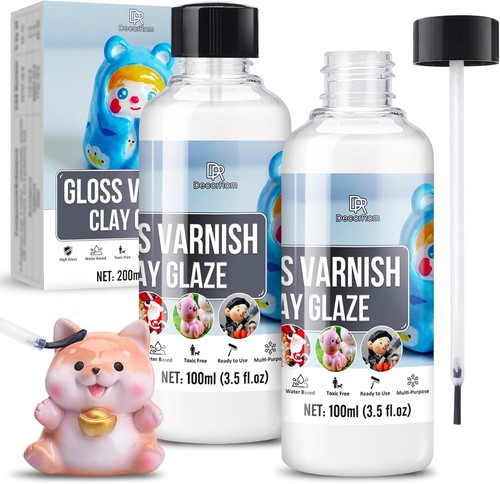 Decorrom 200ml glasur air dry - 200ml,