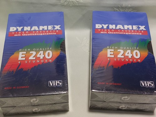 Vhs kassetten leer neu - vhs,