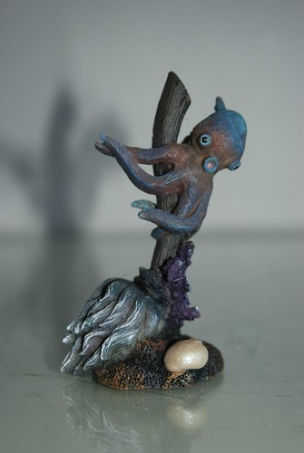 Aquarium oktopus auf - aquarium,