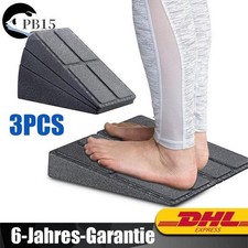 3Pcs Wedge Stretch Slant Squat Board Block Anti-Rutsch Wadendehner Slanting Yoga