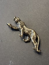 Leopard Messingfigur |