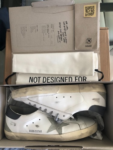 Sneakers golden goose white - goose,