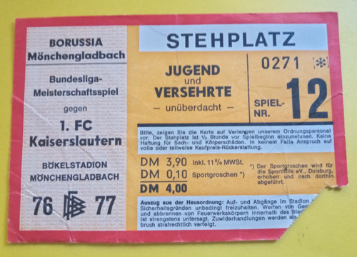 Orig ticket bundesliga - 1.,