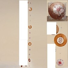 Capiz Muschel Girlande Mobile