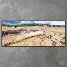 Leinwand Wandbilder XXL Canvas Wohnzimmer Strand Landschaft Sand Dünen 125x50