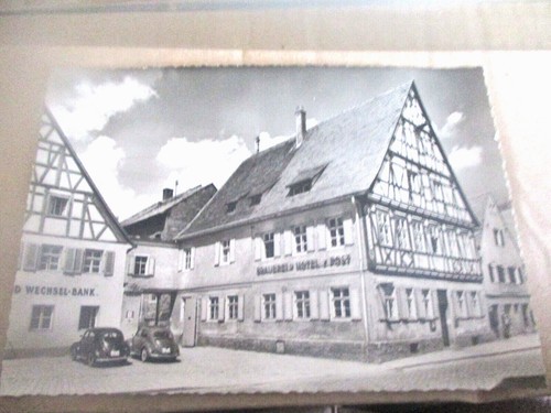 Alte postkarte öttingen - ,