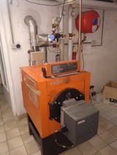 Gasheizkessel komplett