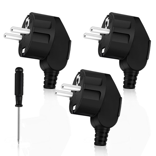 Winkel stecker schuko ip44 - stecker,