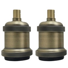 E27 Lampenfassung Vintage