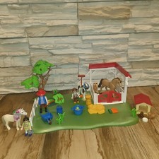 Playmobil Pferde Stall Tiere Teich Figuren Zubehör  Erweiterung zu Reiterhof
