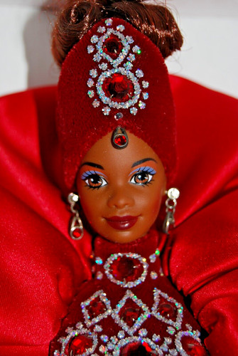 1996 bob mackie barbie ruby - bob,