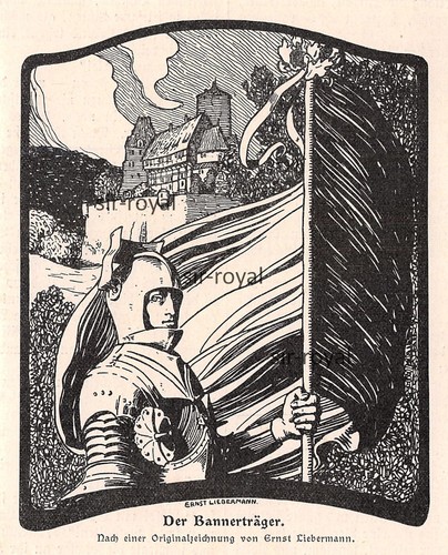 Bannerträger ernst liebermann - bannerträger,