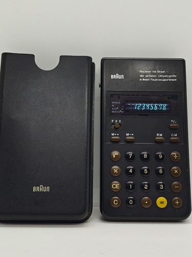 Braun taschenrechner type - braun,