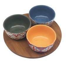 3er SET TOSKANA SERVIERSCHALEN