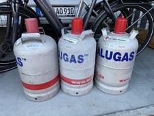3x Alugas Alu Gas Flaschen