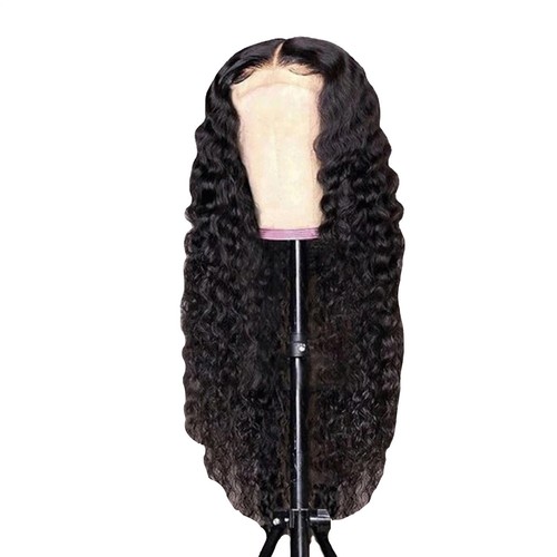 Curly human hair wig glueless - human,