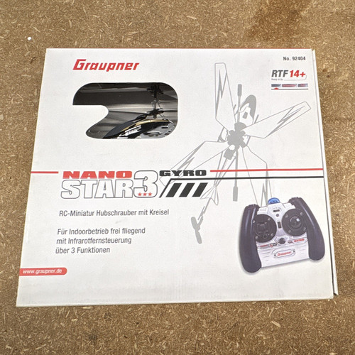 Graupner nano star airwolf - graupner,