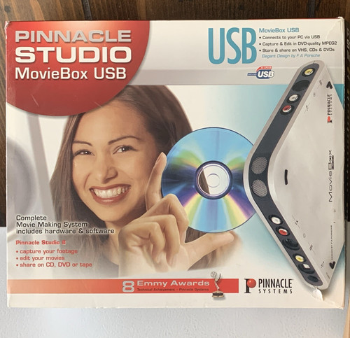 Pinnacle studio moviebox - moviebox, usb