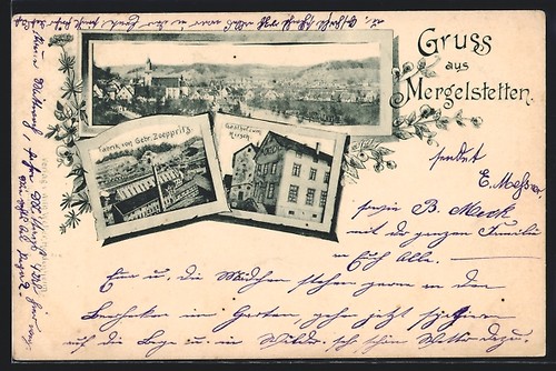 Mergelstetten gasthof zum - mergelstetten,,