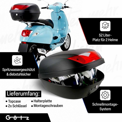 Topcase für vespa piaggio - topcase,