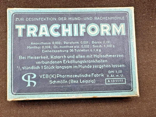 Ddr alte sammler schachtel - schachtel, "