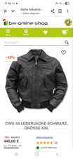 Alpha Industries Lederjacke