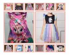 Mädchenkleid Gr. 122/128