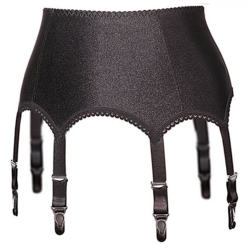 Strapsgürtel schwarz riemen - schwarz,