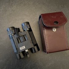 Fernglas Pallas 8x21 schwarz mit Tasche und Tragegurt