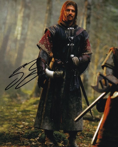 Sean bean signed autogramm - bean,