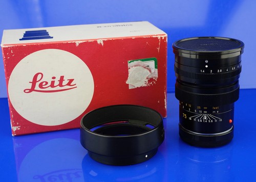 Leica summilux 75 - m, e60