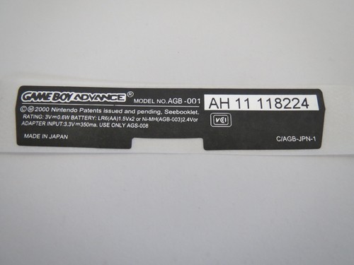 Nintendo game boy advance - nintendo,