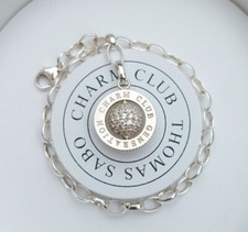 Thomas Sabo Bettelarmband mit Zirkonia Steinen you and Friends Länge 18,5cm NEU