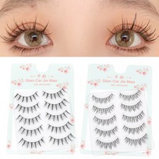 5 Paare 3D Manga Falsche