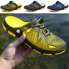 Ganz neu Herren Wasserschuhe Clogs Pantoletten Sandalen Hausschuhe Gartenschuhe