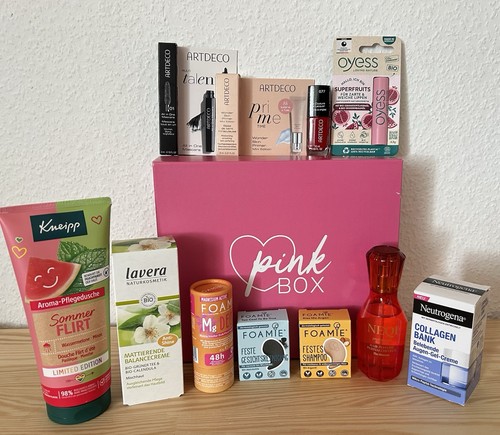 Pink box beautybox - beautybox, lavera
