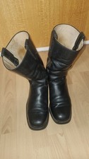 Sendra Stiefel Motorradstiefel Stiefel Biker Boots Gr.45 Schwarz 