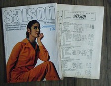 Modezeitschrift SAISON Sommer