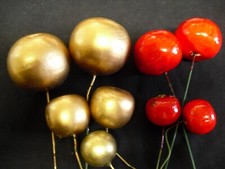 Äpfel Deko Weihnachten rot