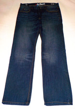 TOM TOMPSON Regular Straight Herren Jeans, Dunkelblau, Größe 36 / 34, 2XL