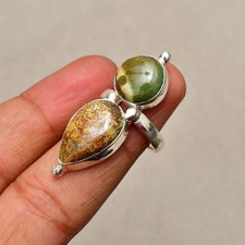 Gelb Türkis Edelstein 925