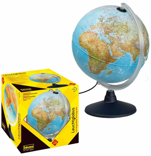 Idena globus leuchtglobus erde - globus,